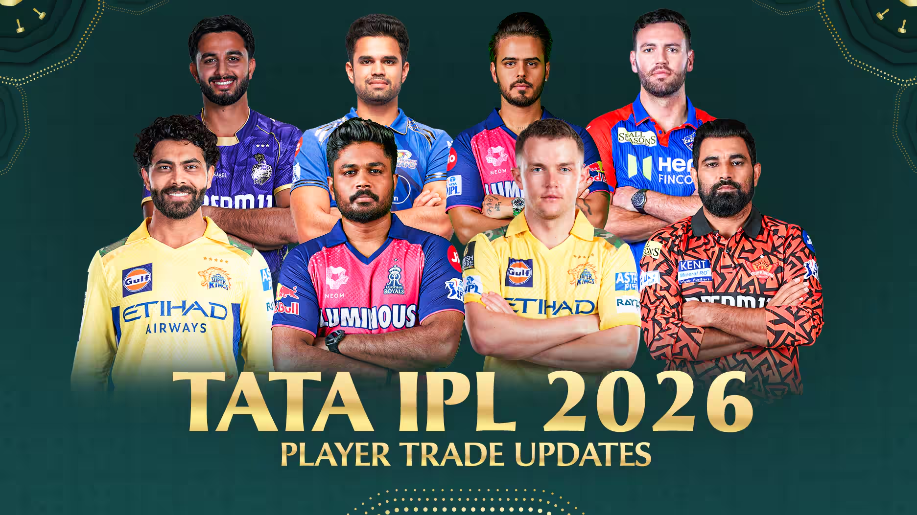 IPL 2026 all desi teams and captains - Saffron247